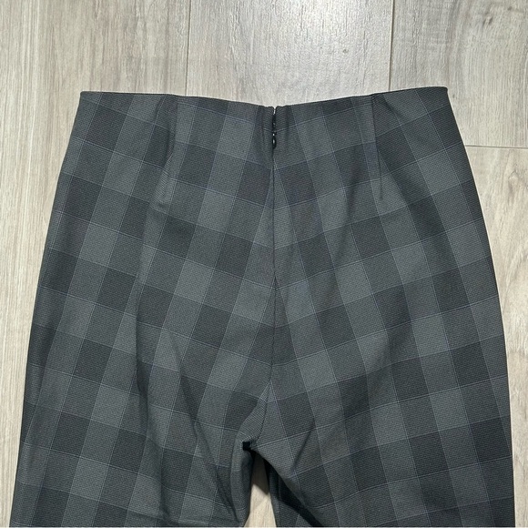 RAG & BONE SIMONE Gray Plaid High Waist Ankle Slim Fit Trouser Pants 10 - Picture 11 of 12
